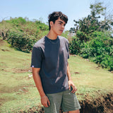 Stargazer Oversized Tee - Charcoal