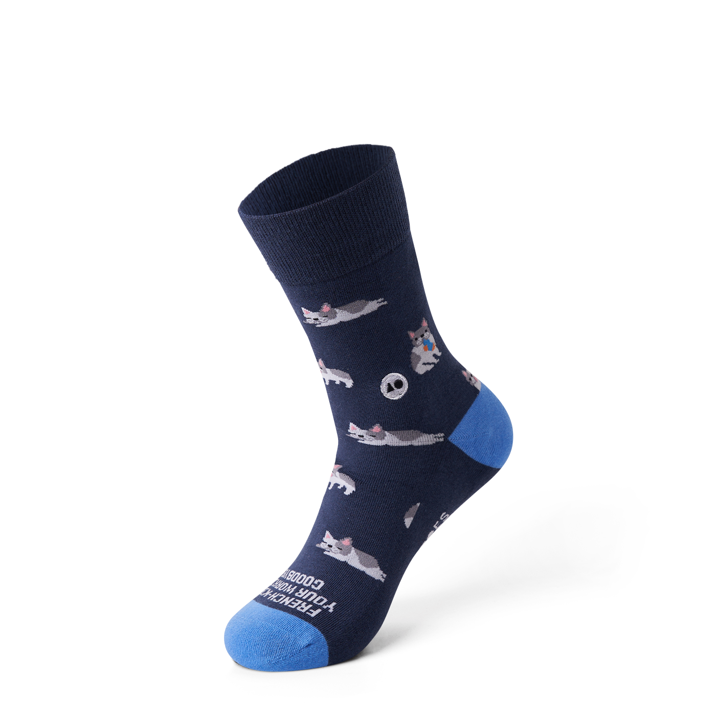 Worry-Free Frenchie Sock