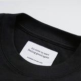 Burnout Toast Oversized Tee -  Black