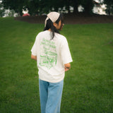 Picky Pickle Oversized Tee - Cream